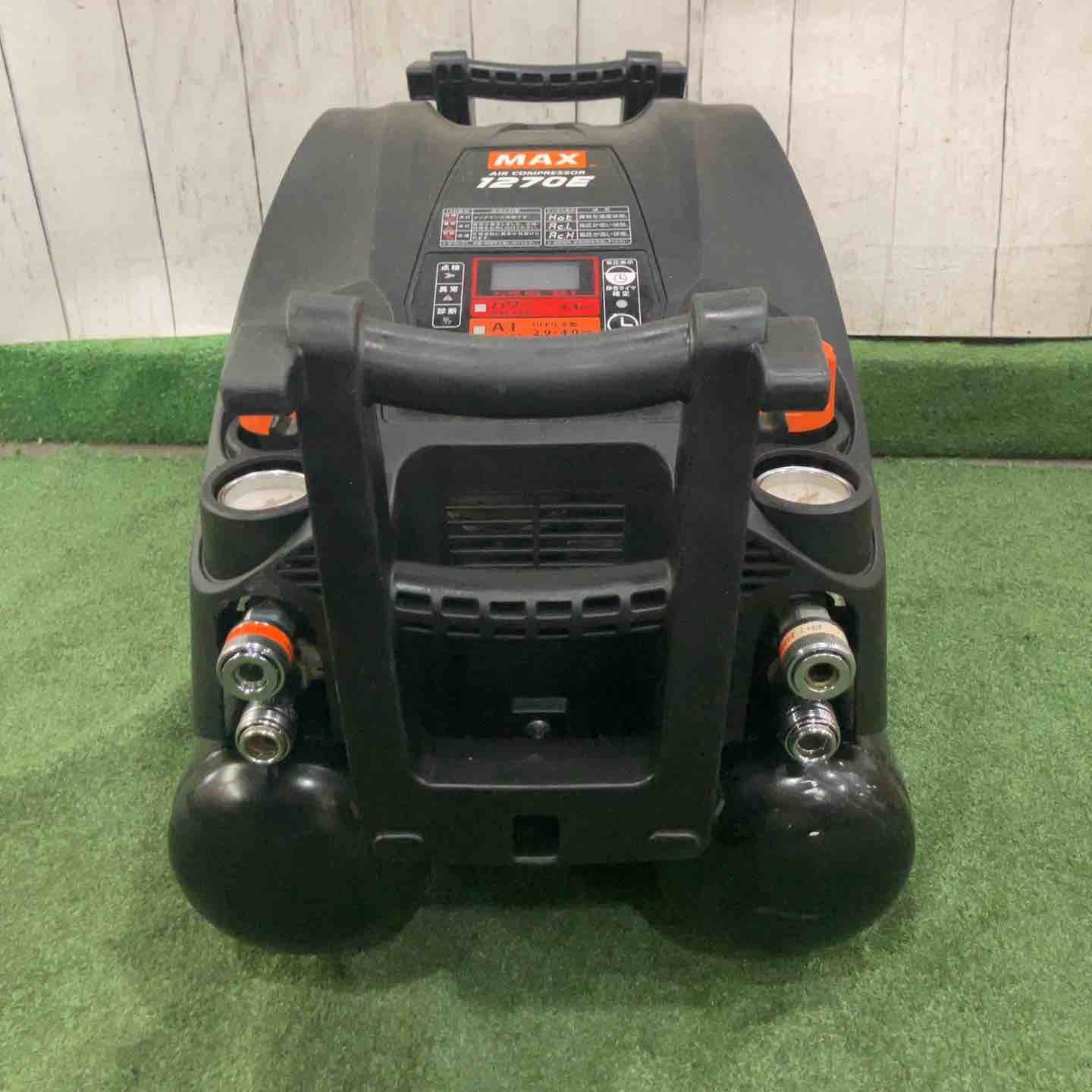 現状品】☆マックス(MAX) エアコンプレッサー AK-HH1270E_ブラック