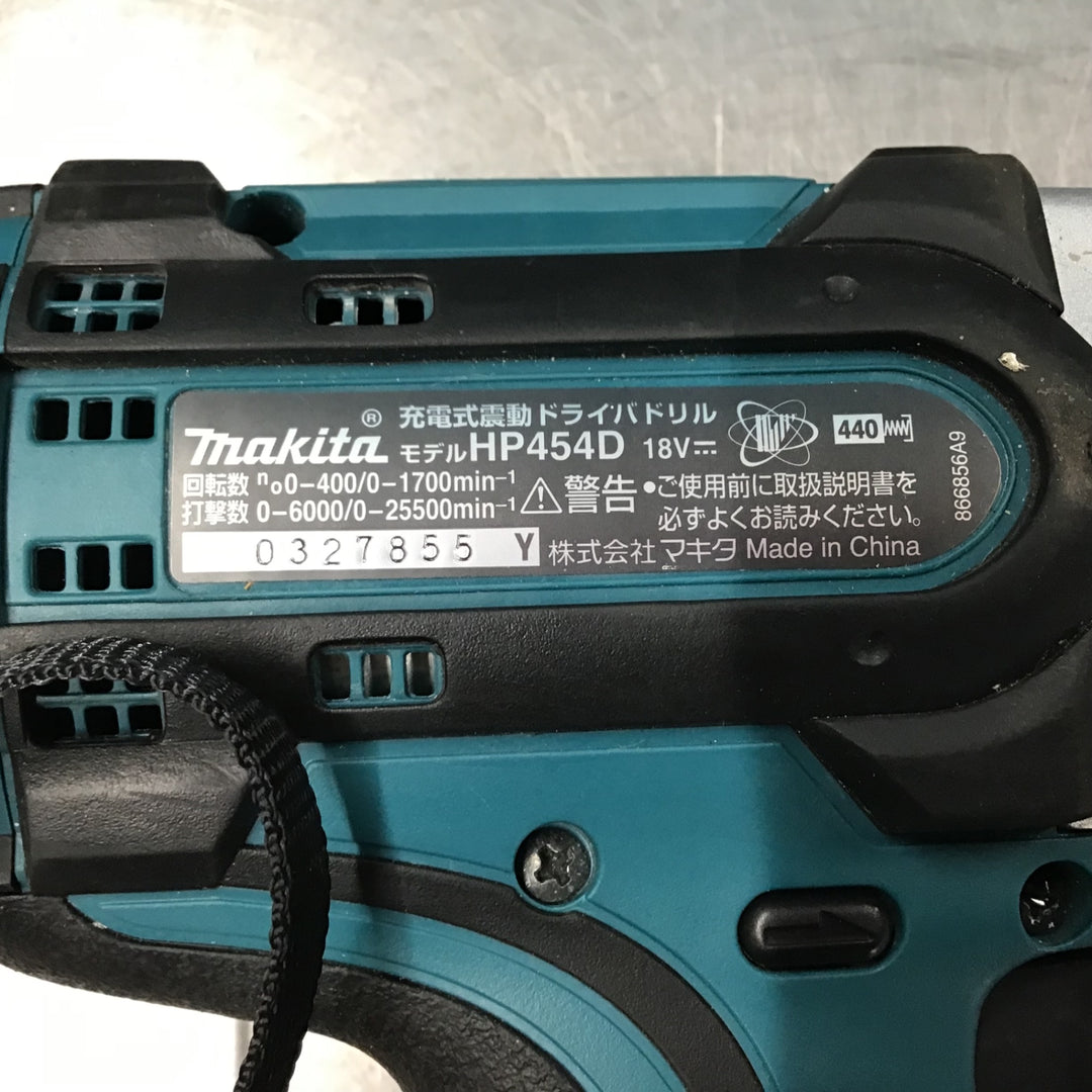 〇マキタ(makita) コードレス震動ドライバドリル HP454DRFX【戸田店】