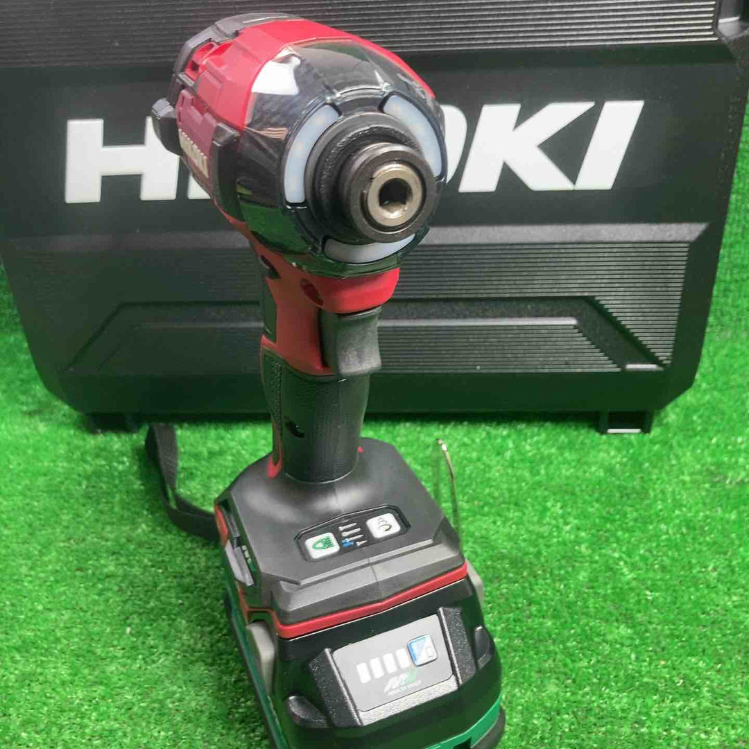 ハイコーキ(HIKOKI ※旧:日立工機) コードレスインパクトドライバ スコーピオンレッド WH36DD(2XHRSZ)【川崎店】