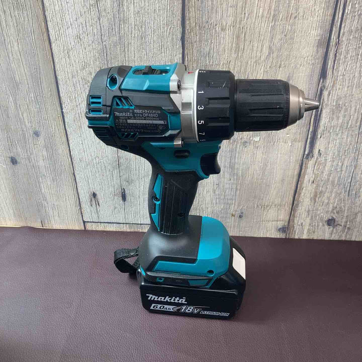 【中古品】 マキタ(makita) 18V コードレスドリルドライバー DF484DZ バッテリー2個付属 【東大和店】