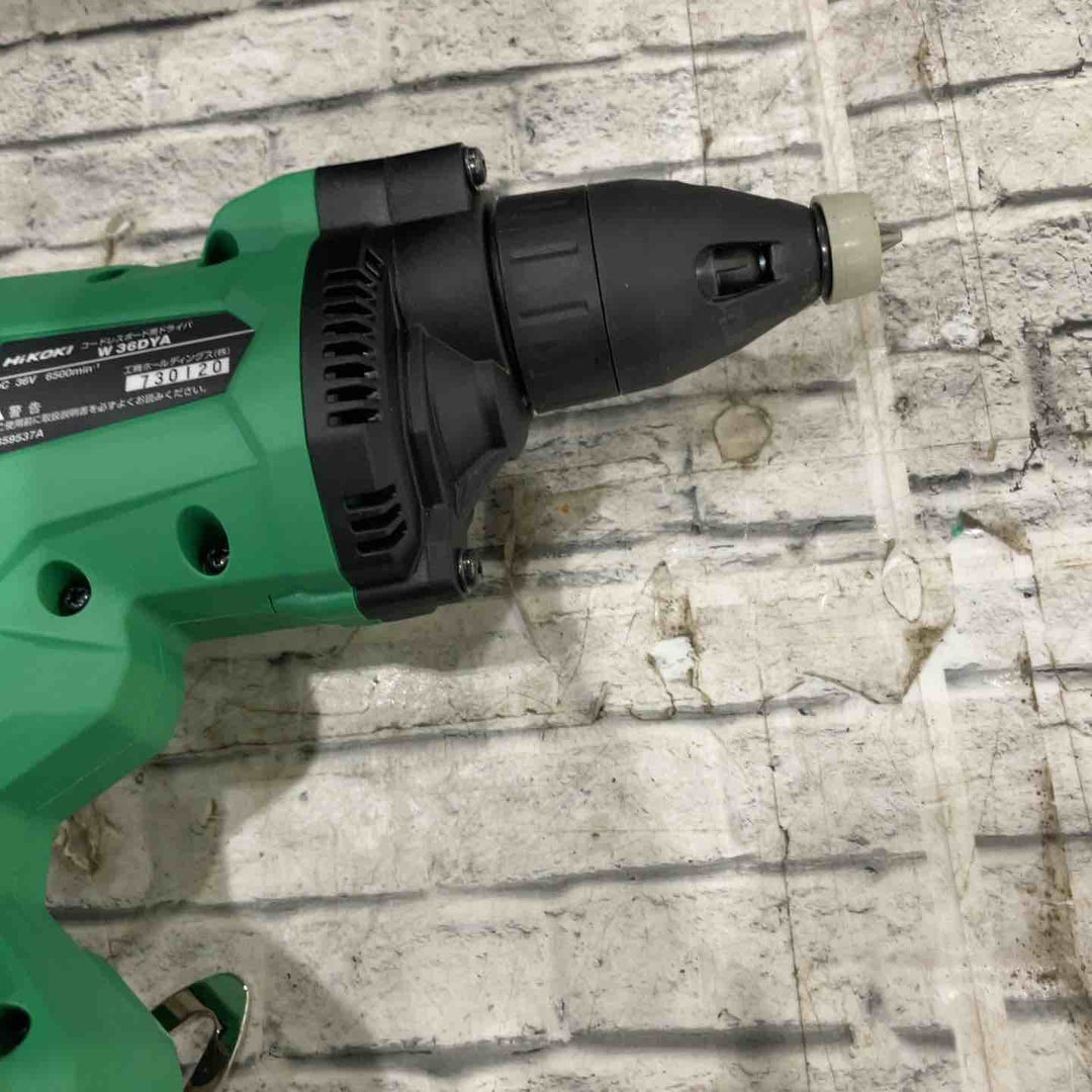 ハイコーキ(HIKOKI ※旧:日立工機) コードレススクリュードライバ W36DYA(NN)【藤沢店】