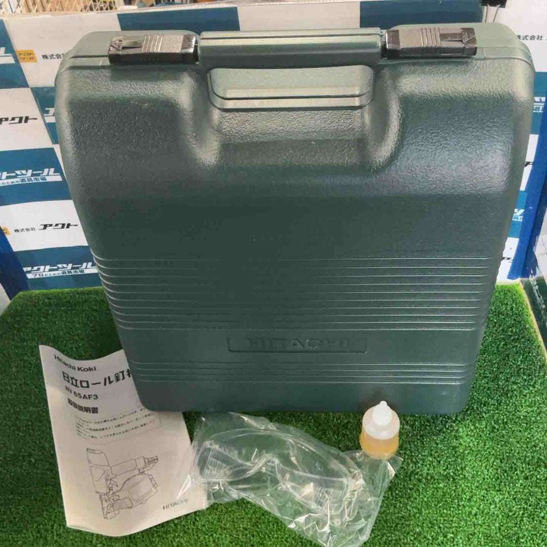 ★ハイコーキ(HIKOKI ※旧:日立工機) 常圧エア釘打ち機 NV65AF3【草加店】