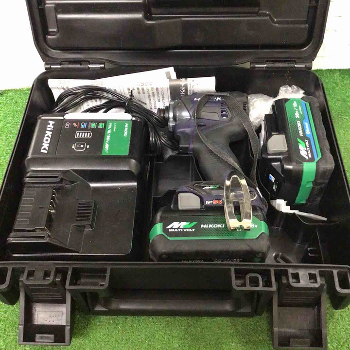 HiKOKI(ハイコーキ) 36Vインパクトドライバ ディープオーシャンブルー  WH36DC(2XPDSZ)【町田店】