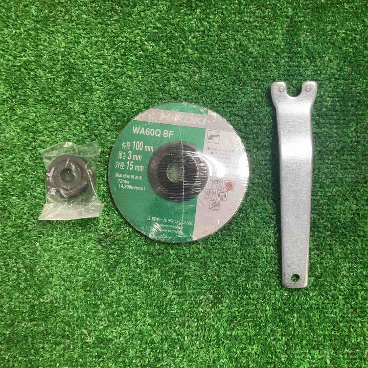 ハイコーキ(HIKOKI ※旧:日立工機) 100mmコードレスディスクグラインダ G1210DA(2LSK)【町田店】