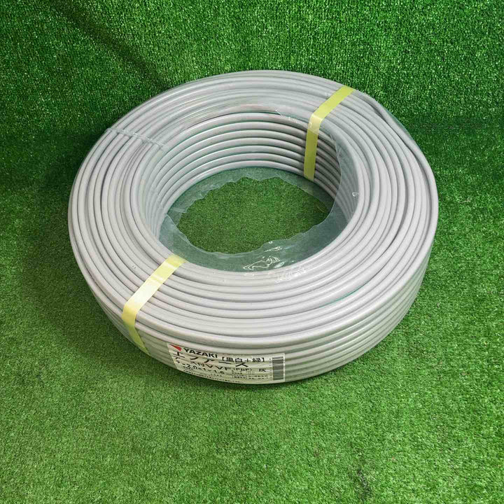 【未使用品】 矢崎 エフアース（アース付VVF）2*2.0+1*1.6 2芯*2.0mm+1芯*1.6mm 100ｍ巻 製造年26年3月 【藤沢店】