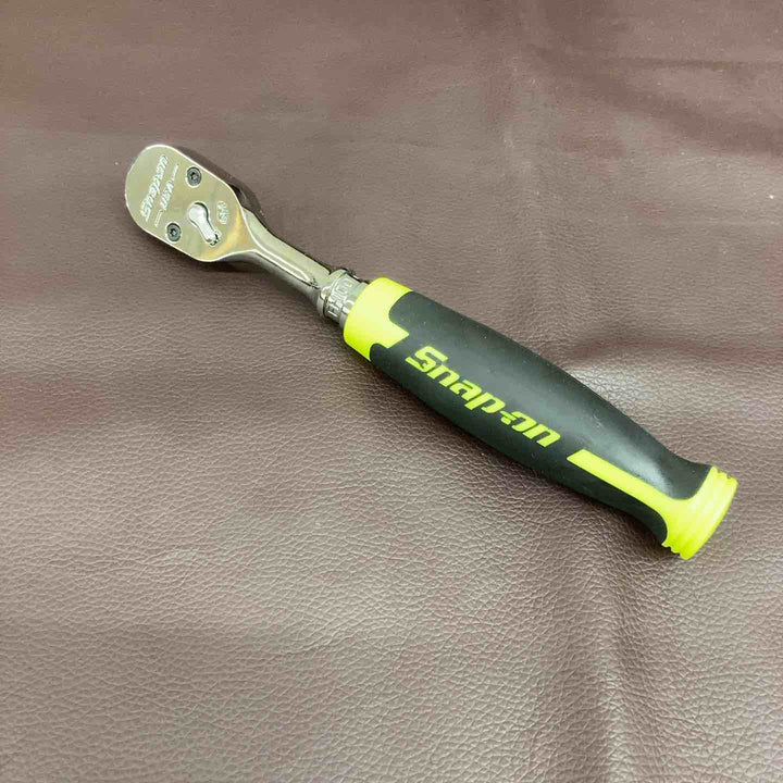 【未使用品(店頭展示品)】スナップオン(Snap-on) 3/8sq ラチェットハンドル FH100 イエロー【東大和店】