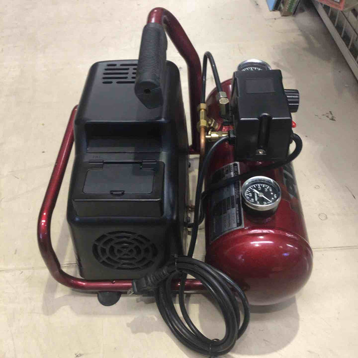 ◇藤原産業 (SK11) オイルレス エアーコンプレッサー SR-045 タンク容量 4L SR-L04SPT-01【町田店】