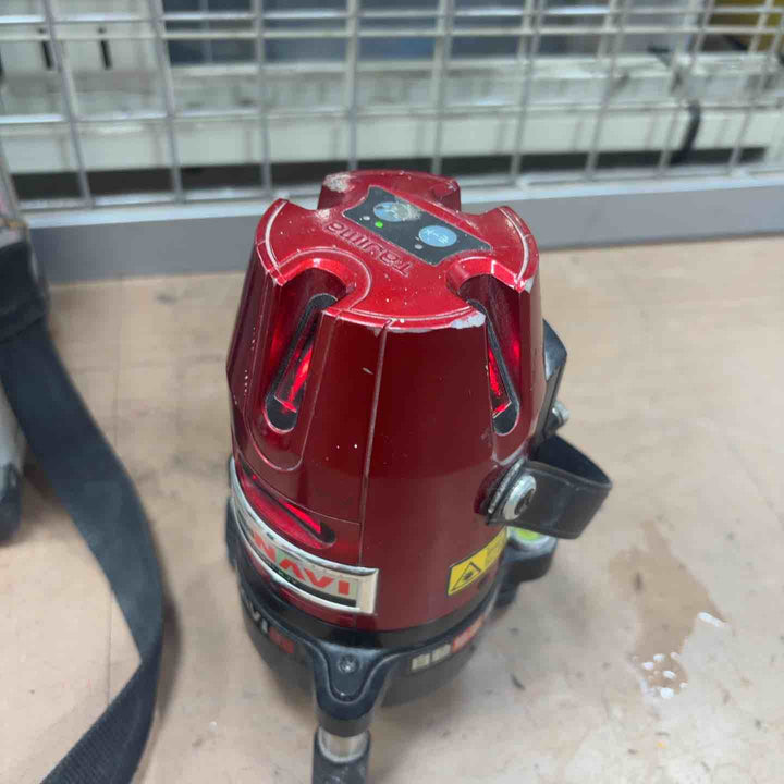 ◇タジマ(Tajima) 自動追尾レーザー墨出し器 矩十字・横 ZERON-KJY NAVI ジャンク品 未校正 【草加店】