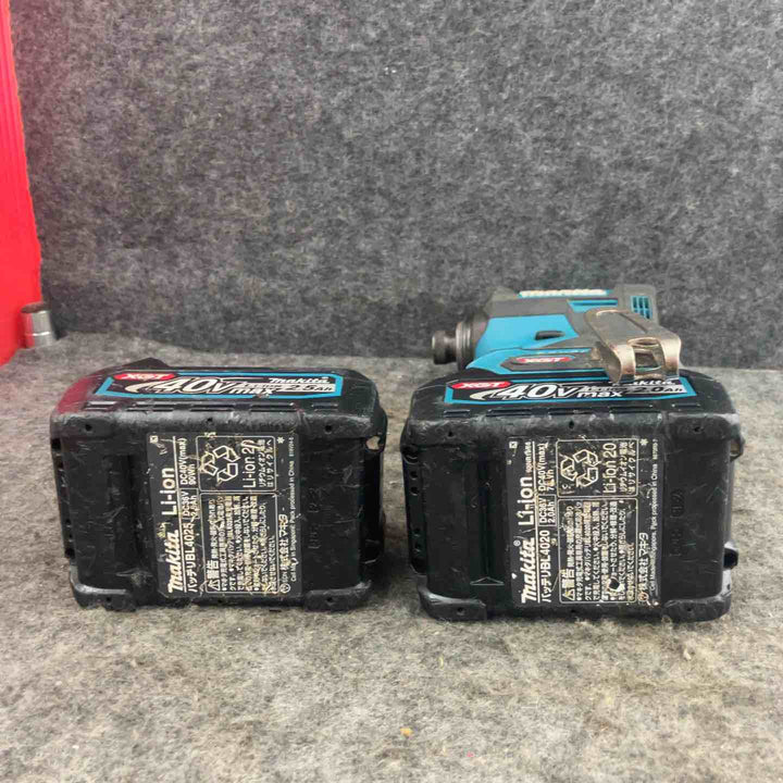 ★マキタ(makita) コードレスインパクトドライバ TD003GRAX ケース(40Vmax2.0Ah[26]2.5Ah[47]バッテリー、充電器)【鴻巣店】