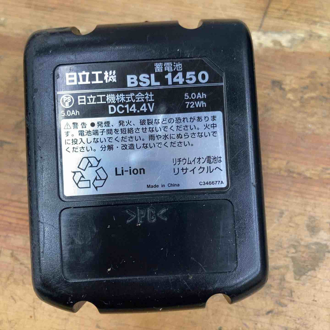 【中古品】★ハイコーキ(HIKOKI ※旧:日立工機) コードレス集じん丸のこ C14DYBL(NN) バッテリー1個付属【柏店】