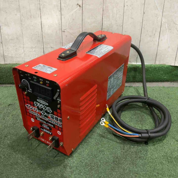 ◇日動 直流溶接機 デジタルインバータ溶接機 単相200V専用 DIGITAL-180A 動作確認済【川口店】