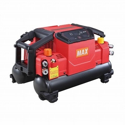 【10月限定セール！未使用】 マックス MAX 高圧 常圧 兼用 エアコンプレッサー AK-HL1310E2 レッド 【桶川店】