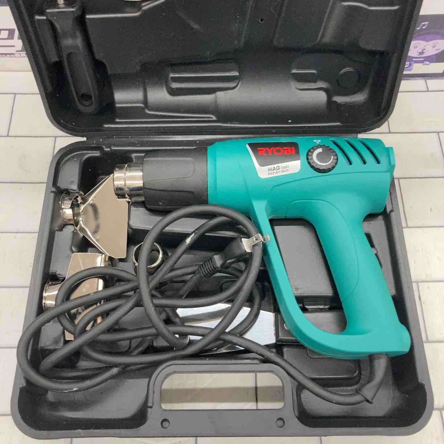 ◇リョービ(RYOBI) ホットエアガン HAG-1551 ヒートガン【所沢店