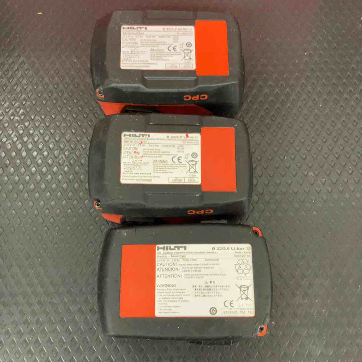 【中古品】 ヒルティ/HILTI バッテリー式鋲打ち機・BX3-ME【！バッテリー3個付き！】  【鴻巣店】