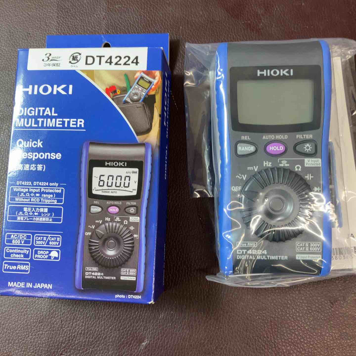 【未使用(店頭展示品)】HIOKI (日置電機) デジタルマルチメータ DT4224【東大和店】