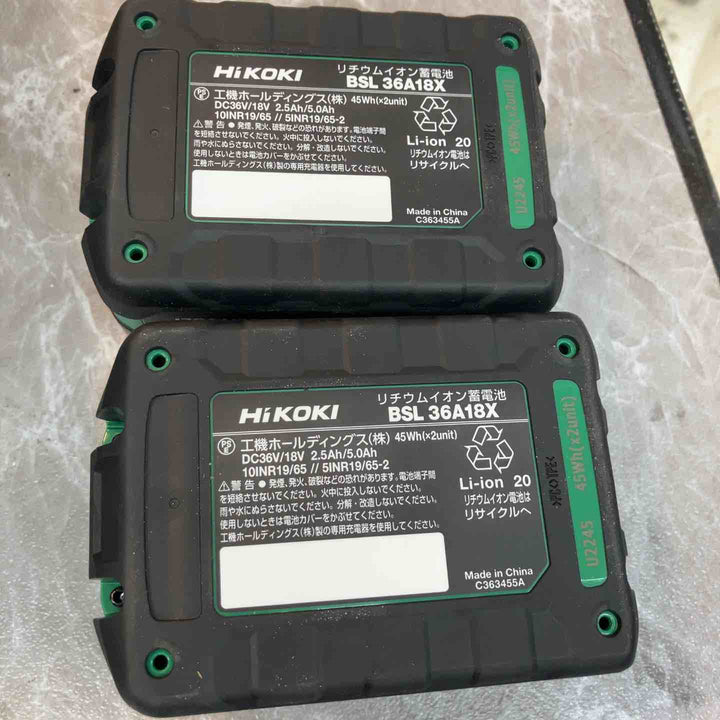 ★ハイコーキ(HIKOKI ※旧:日立工機) コードレス面取り機 MB36DB(2XPZ) （曲線用）【八潮店】