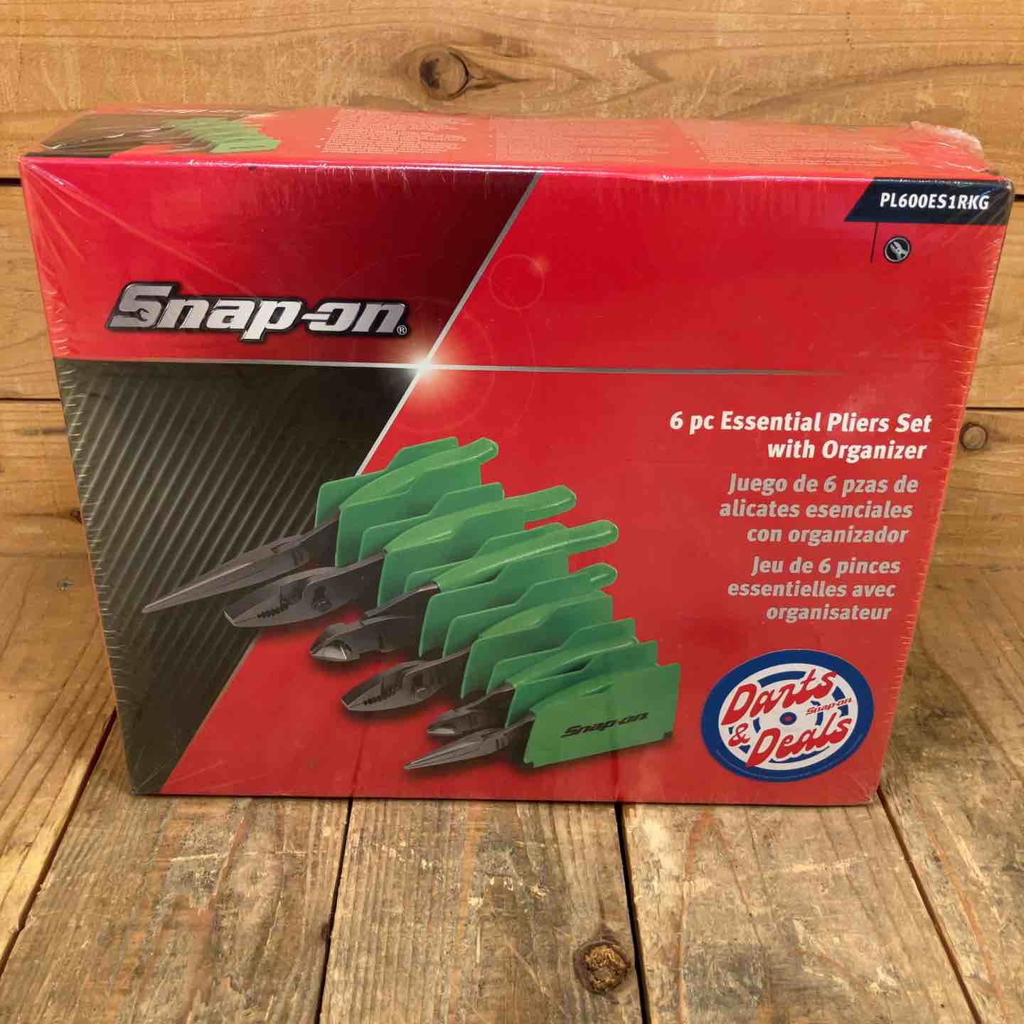 【未使用品】スナップオン(Snap-on)エッセンシャルプライヤーセット PL600ES1RKG グリーン【所沢店】 未使用品】スナップオン(Snap-on)エッセンシャルプライヤーセット