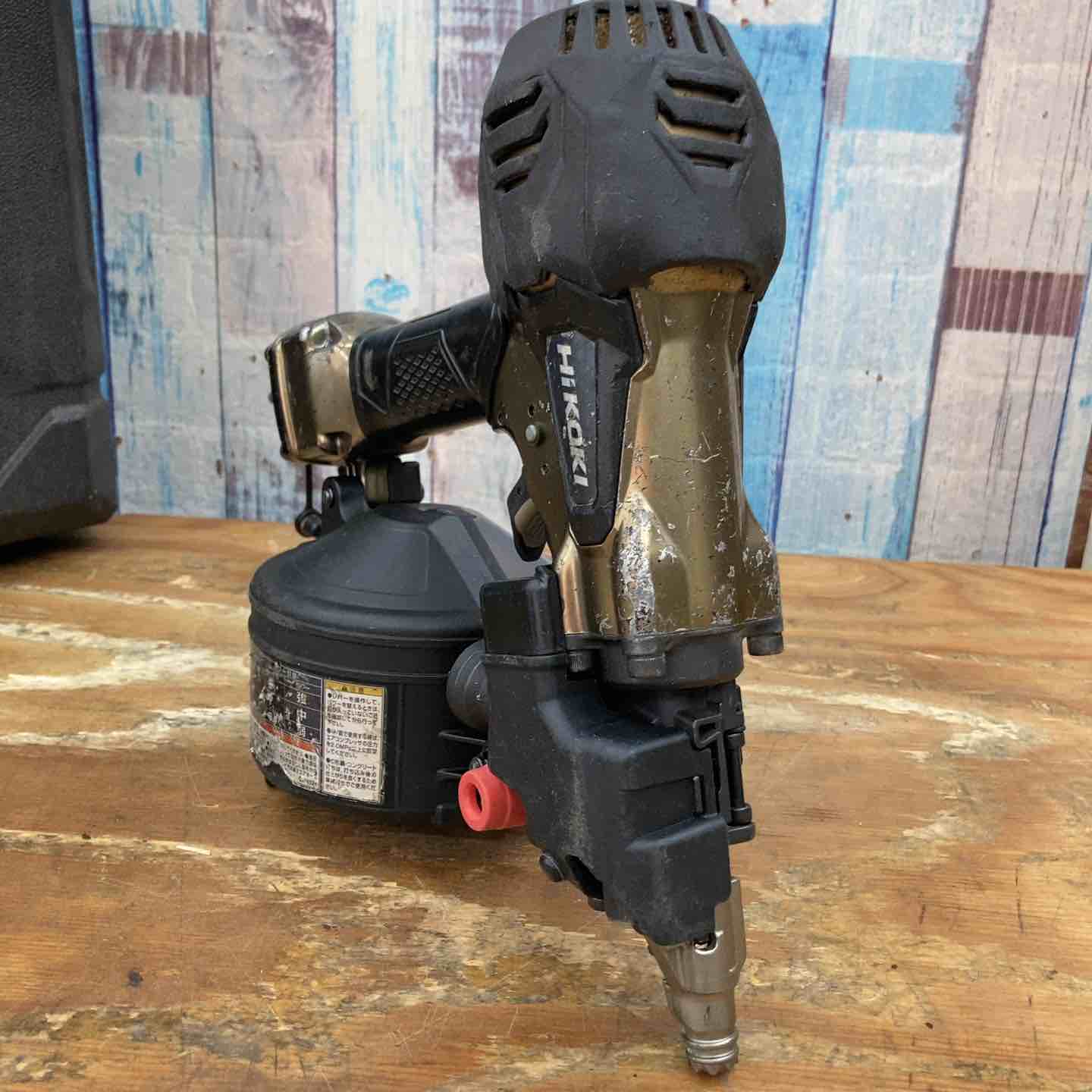 ☆ハイコーキ(HIKOKI ※旧:日立工機) 高圧エア釘打ち機 NV50HR2(S)【柏