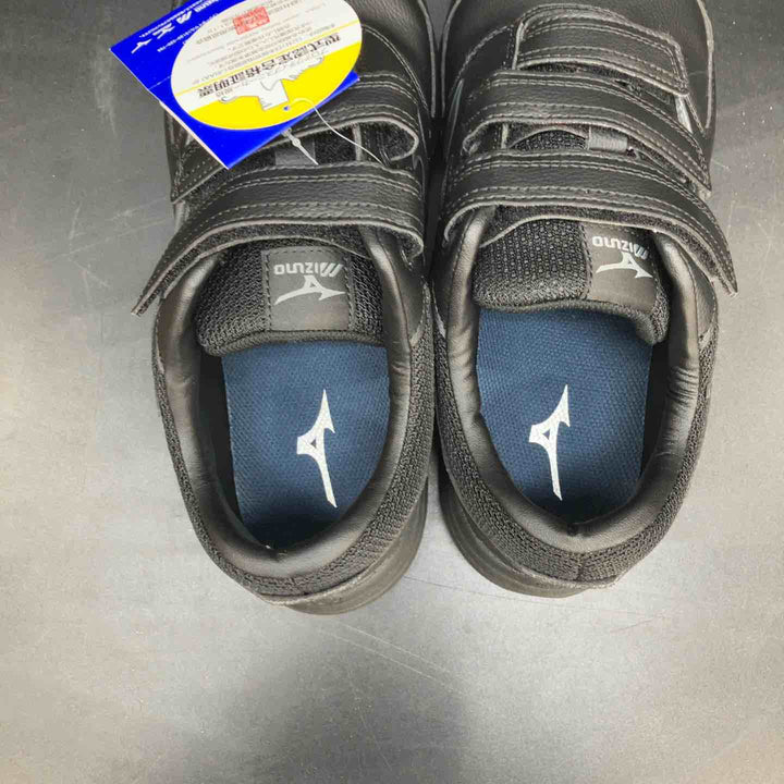 ミズノ 安全靴 オールマイティLS3 22L(ベルトタイプ) ブラック×シルバー F1GA260109 27.0cm【川越店】