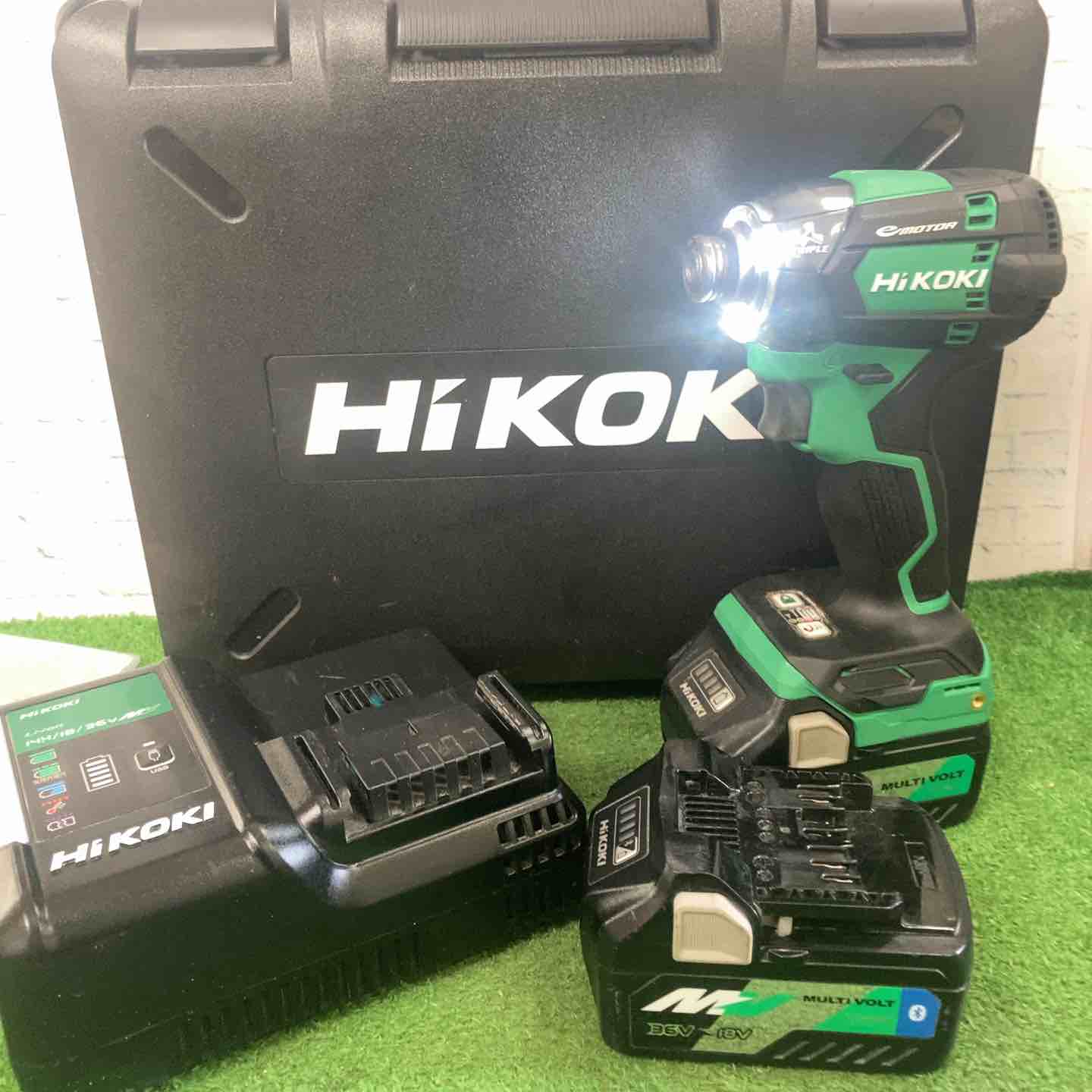 212 HiKOKI コードレスインパクトドライバ　中古品 36Vコードレスインパクトドライバ HiKOKI(日立工機) 充電式