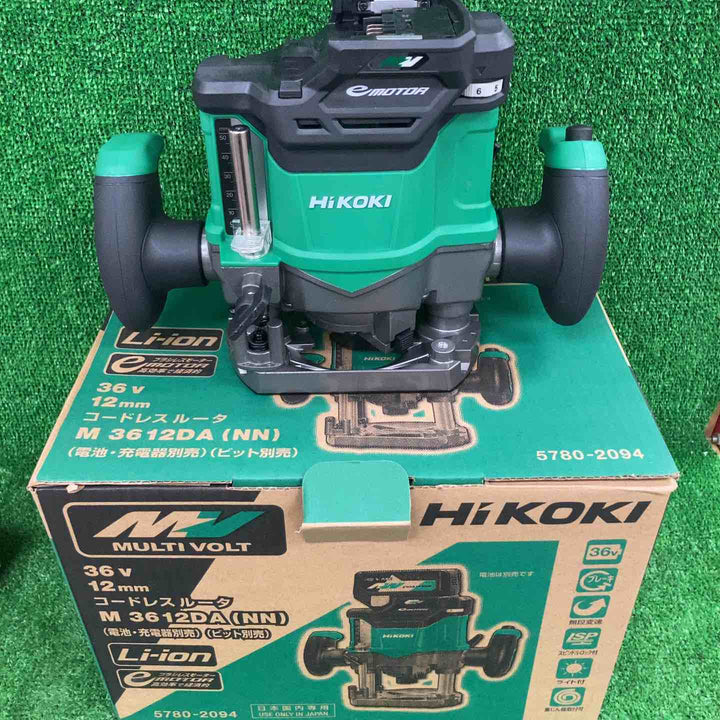 ★ハイコーキ(HIKOKI ※旧:日立工機) コードレスルーター M3612DA(NN)【川崎店】