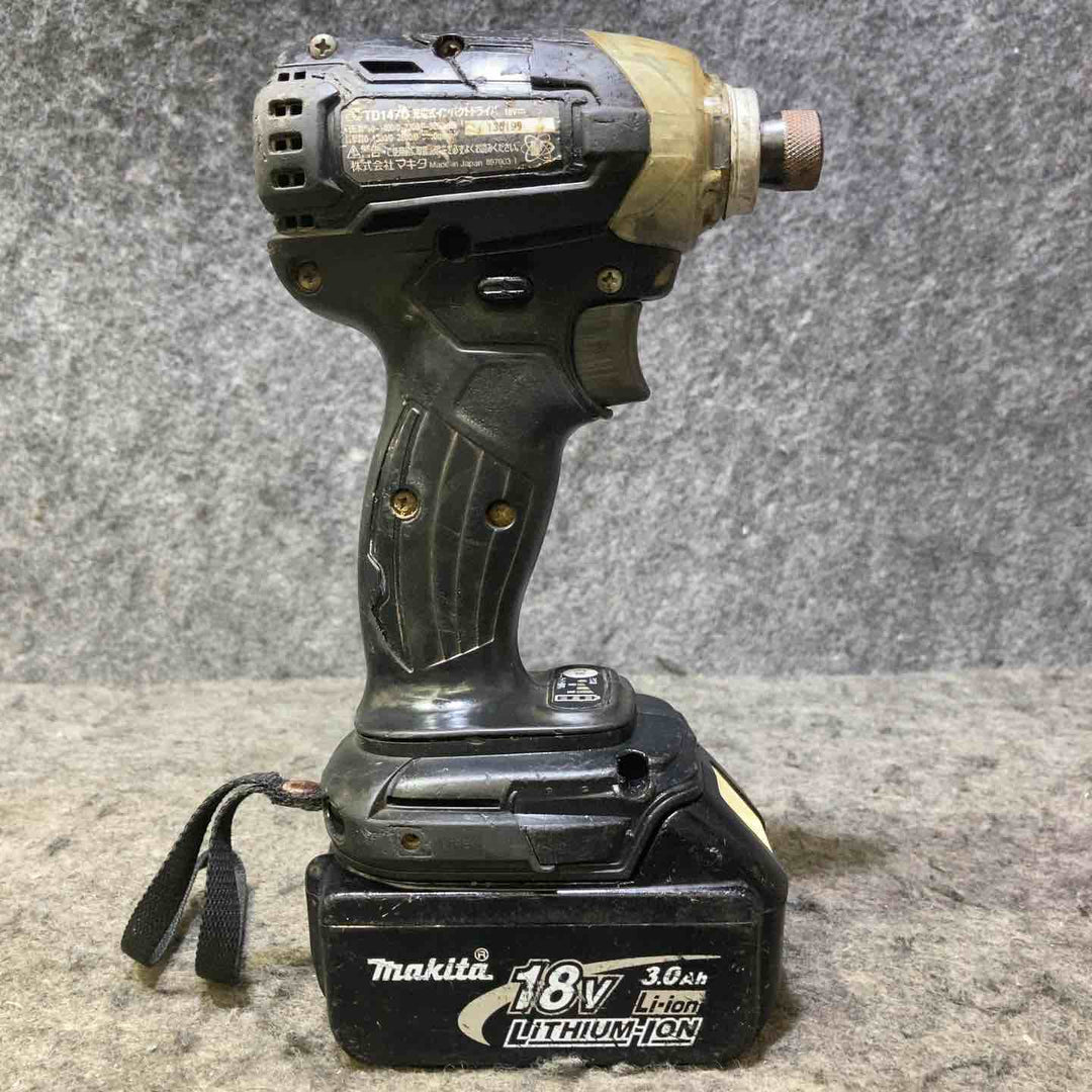 マキタ(makita) コードレスインパクトドライバー TD147DRFXB【桶川店】