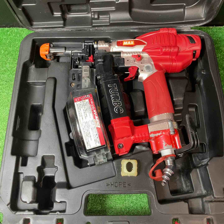 【中古品】★マックス(MAX) 高圧エアネジ打ち機 HV-R41G4-G ◇プラスビット新品交換済♪【岩槻店】