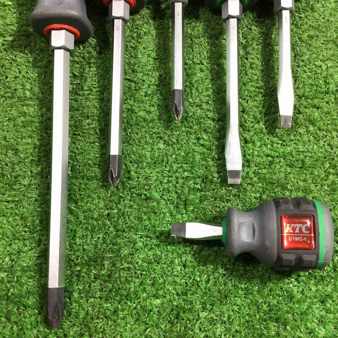 KTC(京都機械工具) 絶縁プラス.マイナスドライバー 6点セット  【川口店】