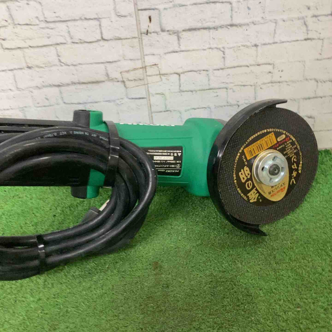 ◇ハイコーキ(HIKOKI ※旧:日立工機) 100mm ディスクグラインダー スナップスイッチタイプ G10SP5【町田店】