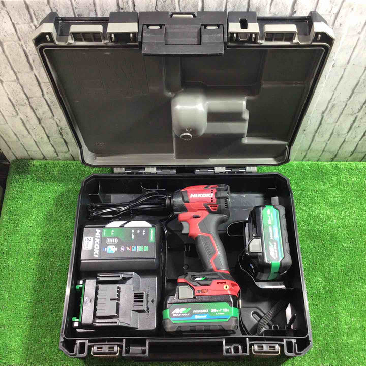 ★ハイコーキ(HIKOKI ※旧:日立工機) コードレスインパクトドライバ スコーピオンレッド WH36DD(2XHRSZ)【川口店】