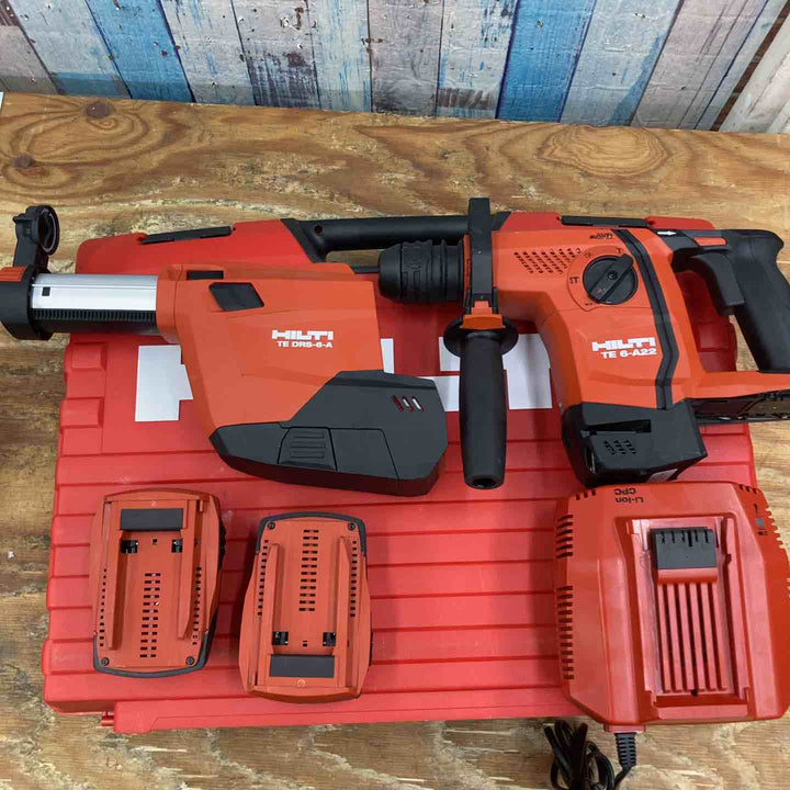 ◇ヒルティ(HILTI) コードレス集じんハンマドリル TE6-A22DRS【柏店】