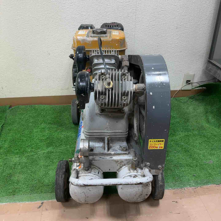【店頭受取り限定】◇精和産業 seiwa 3馬力 エンジンコンプレッサー SC-22GR【草加店】