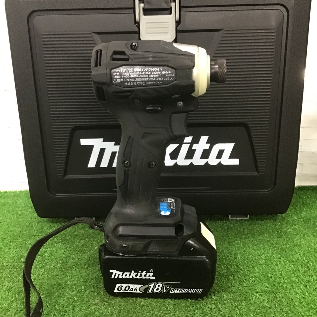 ★マキタ(makita) コードレスインパクトドライバー TD172DRGXB【町田店】