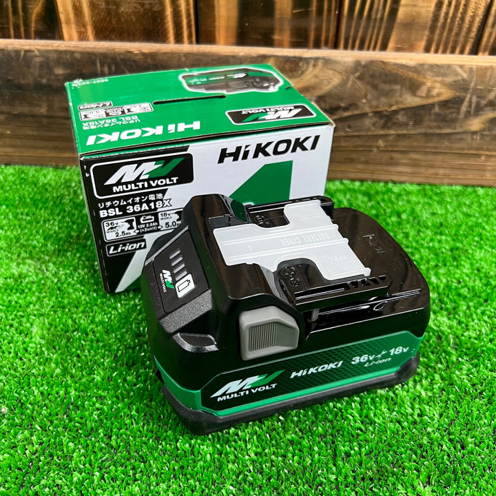 ★ハイコーキ(HIKOKI ※旧:日立工機) リチウムイオンバッテリー 36V/2.5Ah BSL36A18X【桶川店】