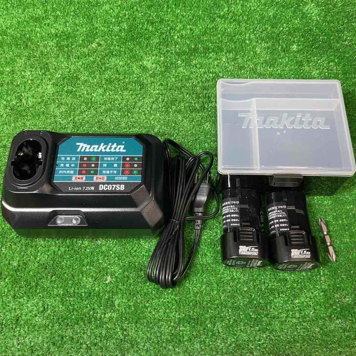 【超美品】★マキタ(makita) コードレスペンインパクトドライバー TD022DSHXO バッテリー２個付き・充電器付き！！【岩槻店】