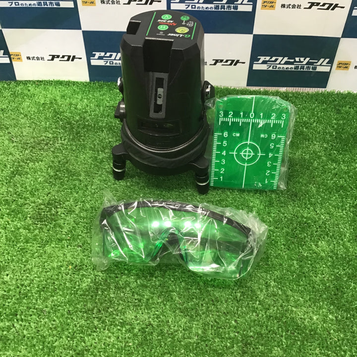 アックスブレーン 受光器対応 高輝度グリーンレーザー墨出し器(屋内・屋外兼用) AG-305【草加店】