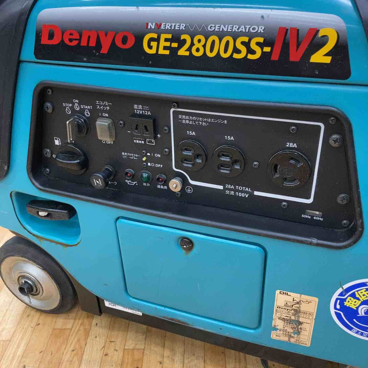 【店頭受取り限定】★デンヨー(Denyo) インバーター発電機 GE-2800SS-IV2【柏店】