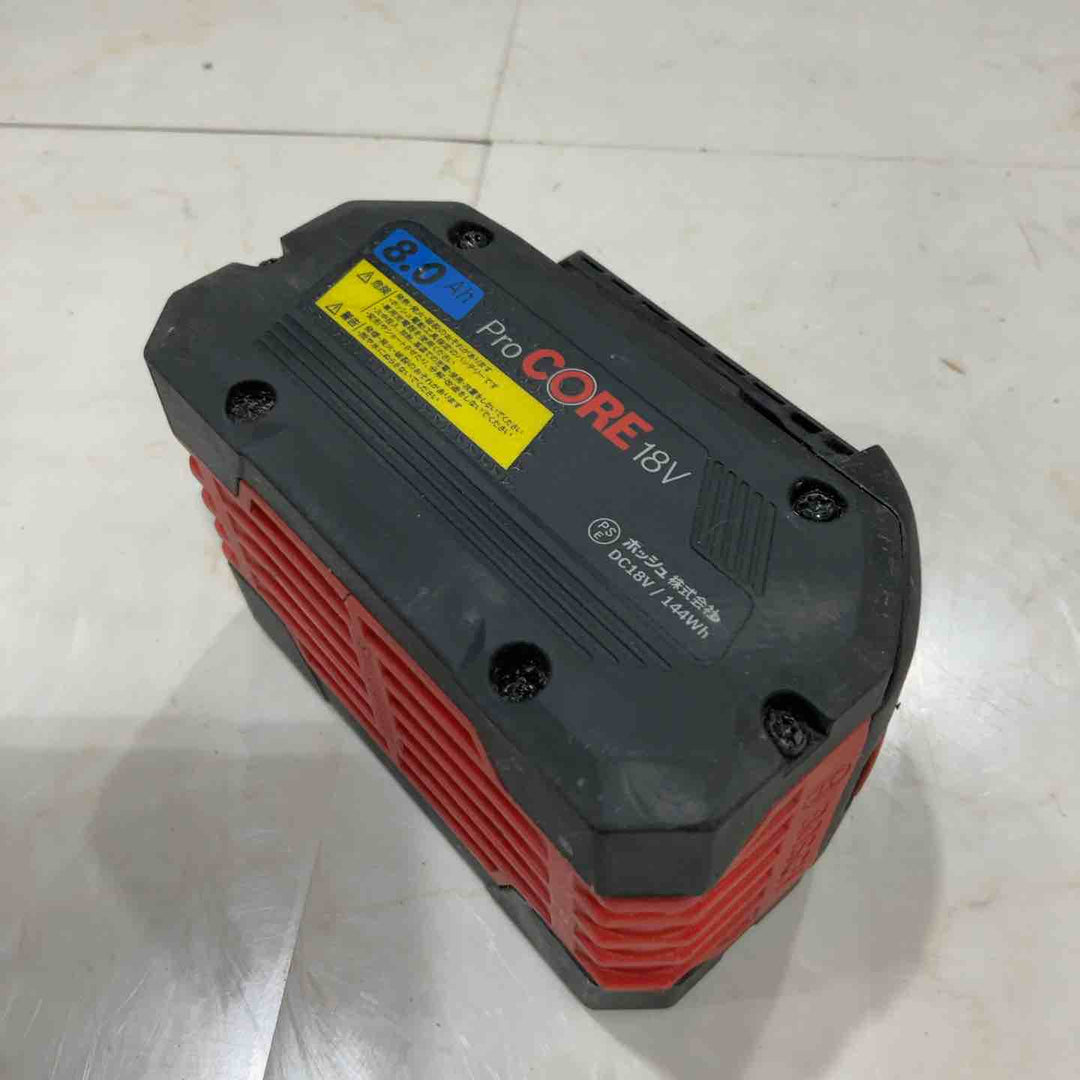 ◇ボッシュ(BOSCH) 125㎜コードレスディスクグラインダ GWX18V-10SC 18V 動作確認済み【川口店】