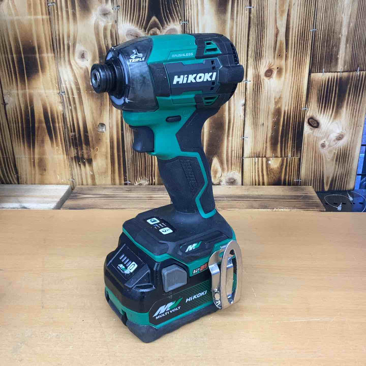 ★ハイコーキ(HIKOKI ※旧:日立工機) コードレスインパクトドライバ アグレッシブグリーン WH36DD(2XHLSZ)【越谷店】