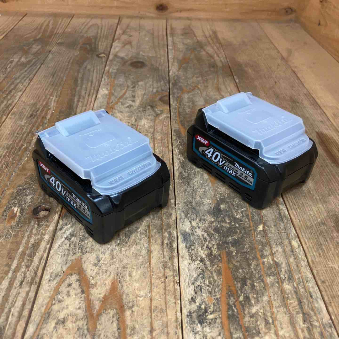 未使用品 マキタ(makita) リチウムイオンバッテリー 40Vmax/2.5Ah BL4025 バラシ 計2点【所沢店】