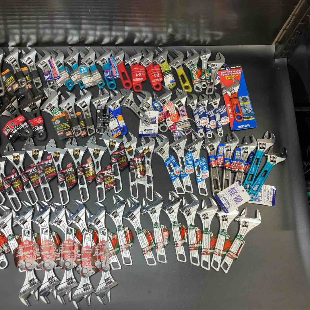 ▼モンキーレンチ100個まとめ売り 格安☆ ロブスター スーパーツール TOP サイズ 複数 軽量 薄型 ショート 様々【川越店】