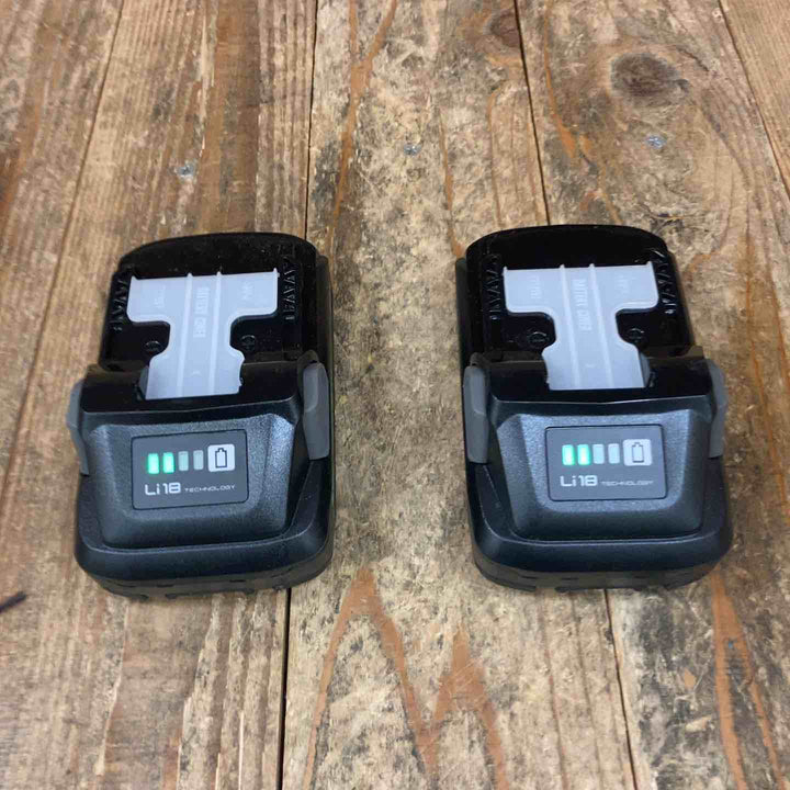 ハイコーキ(HIKOKI ※旧:日立工機) リチウムイオンバッテリー 18V/4.0Ah BSL1840M 計2点【所沢店】