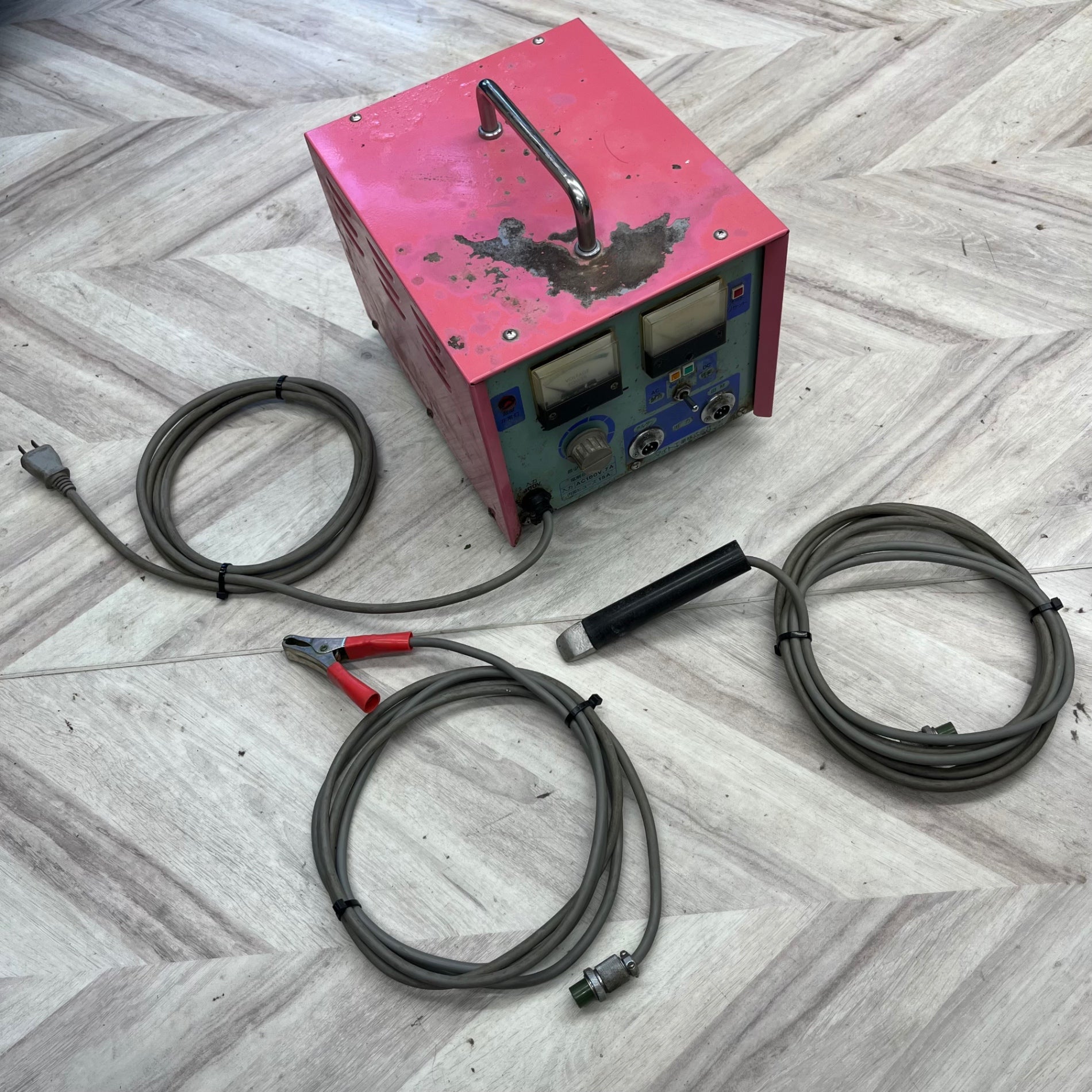 マイト工業 マイトスケーラー MS-105 溶接スケール除去機 通電◎