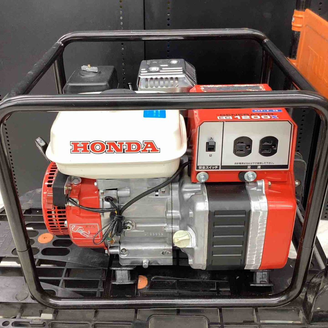 【店頭受取り限定】ホンダ ガソリン発電機 EC1200X 災害時 工事現場 キャンプ 祭り イベント会場 電力 電源確保 【越谷店】