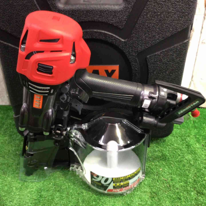 マックス(MAX) 高圧エア釘打ち機 HN-90N6(D)-G お客様カードなし【町田店】