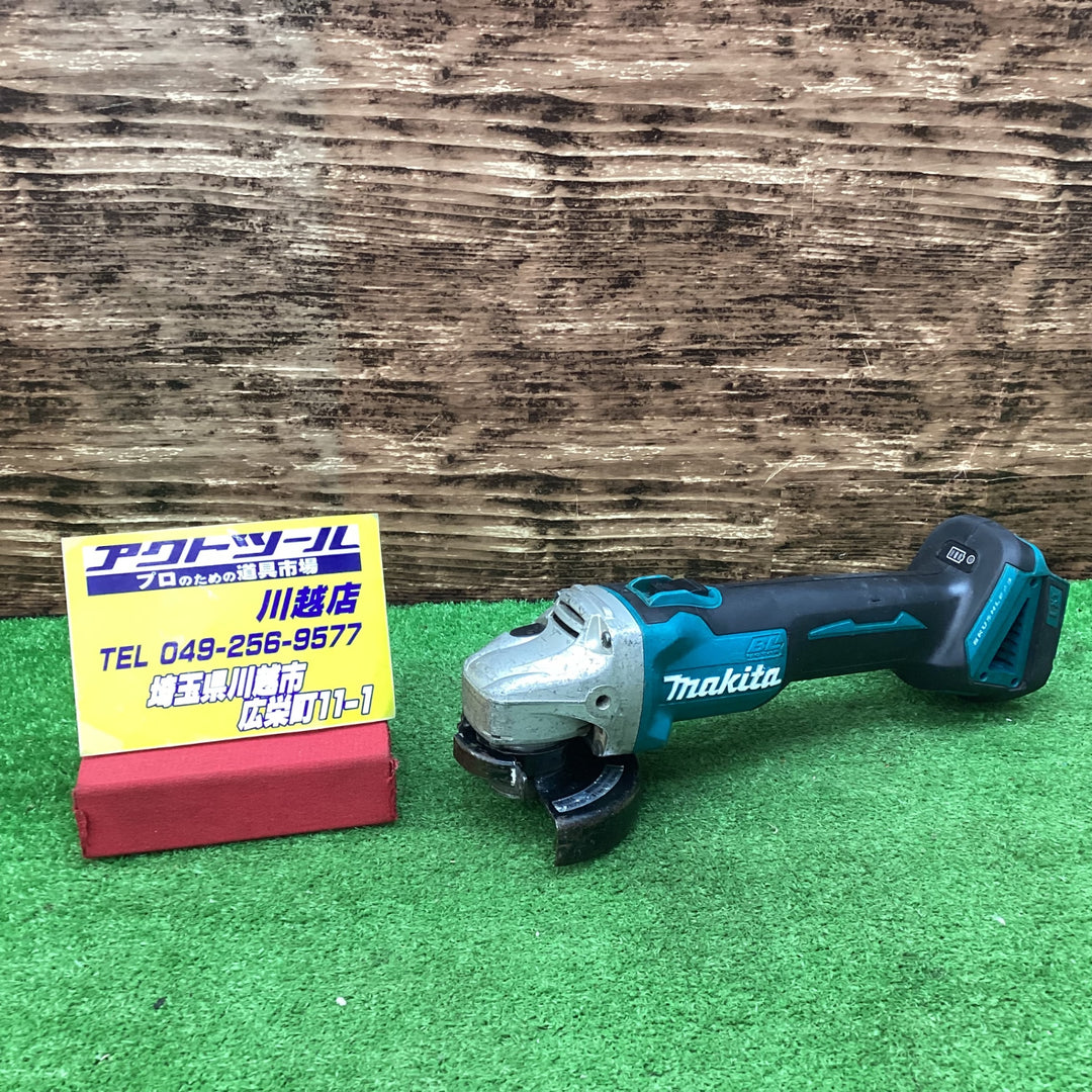 ☆マキタ(makita) 100mmコードレスディスクグラインダー GA404DZ【川越店】