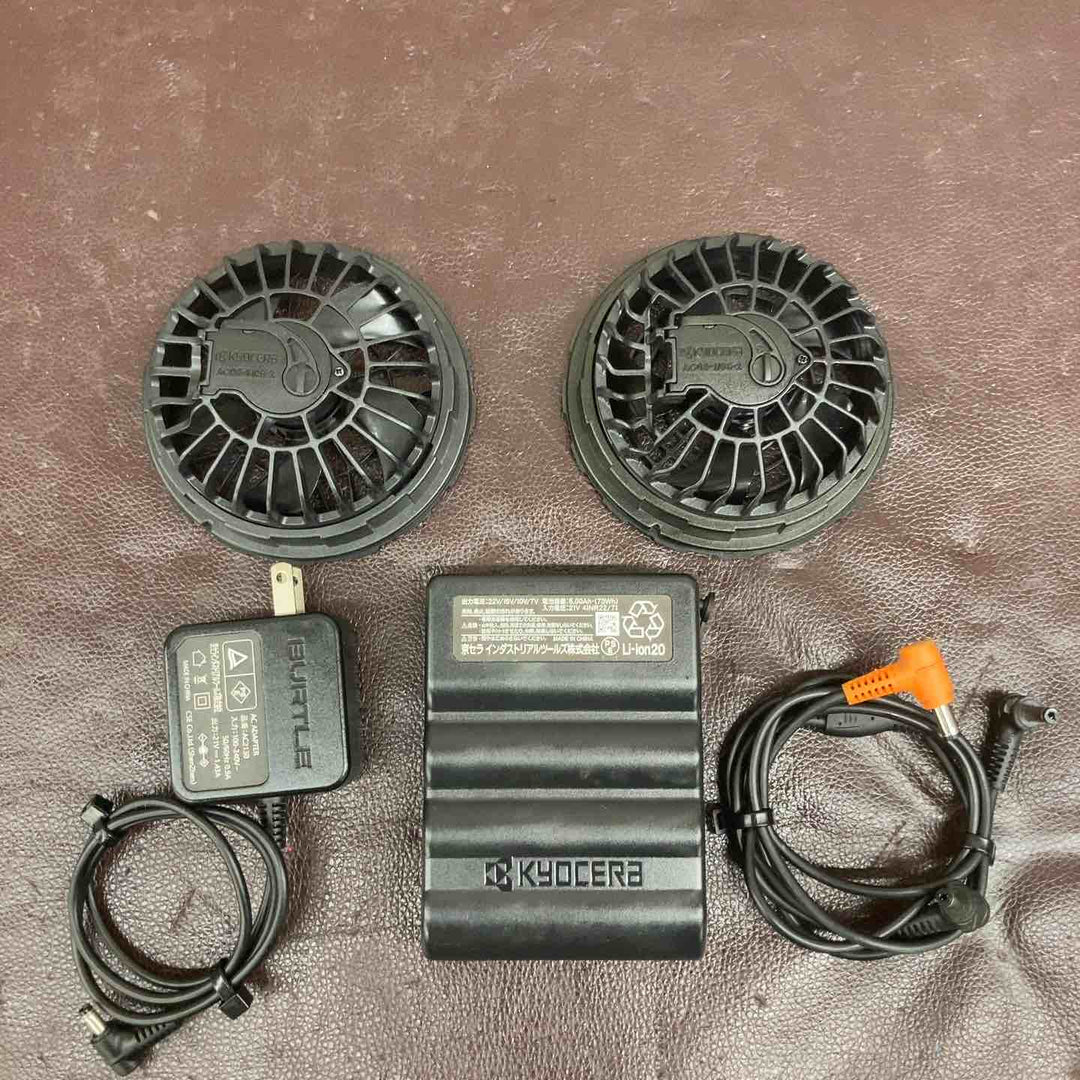 【中古品】 バートル エアークラフト 2024年モデル ファンユニット バッテリー 3点まとめ 【東大和店】