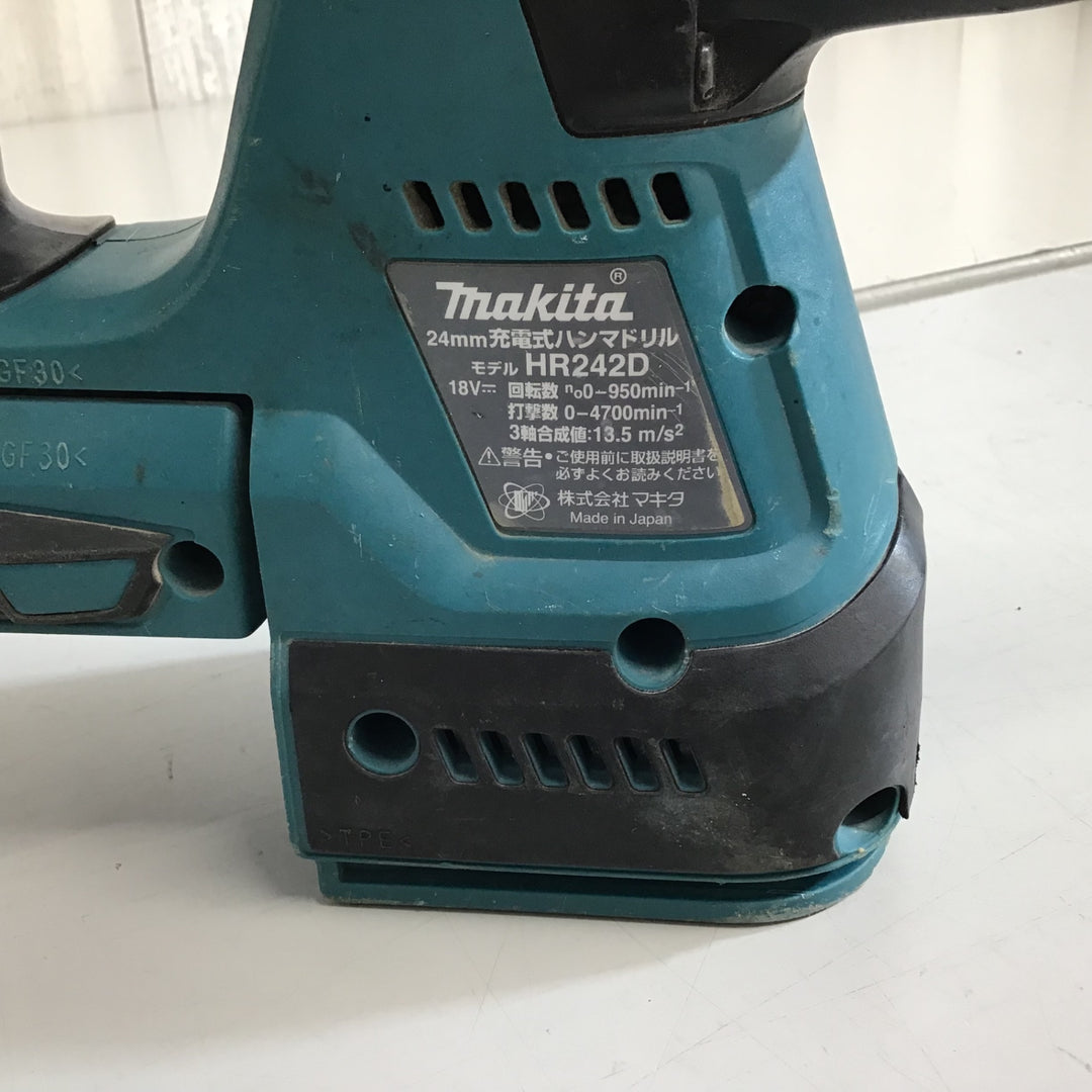 【中古】〇マキタ コードレスハンマドリル HR242DZ【戸田店】