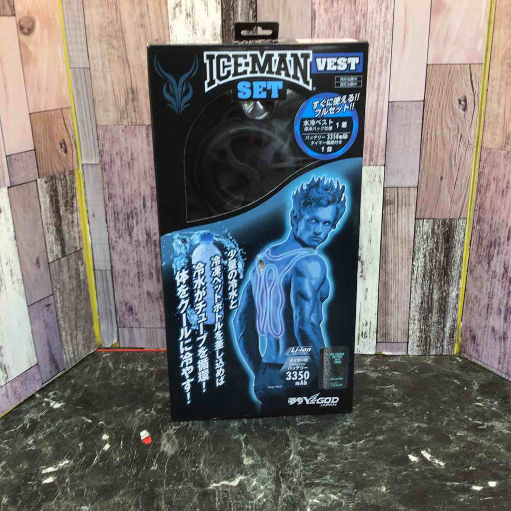 山真製鋸 ICEMAN インナーベスト ICM2-BLV-SET ◇山真製鋸 ( Y'sGOD JAPAN ) 【 2023夏モデル 】 水冷服 ICEMAN