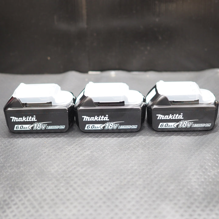 【未使用品】マキタ/makita BL1860B 純正 バッテリー 18V 6.0Ah 3個 セット【鴻巣店】